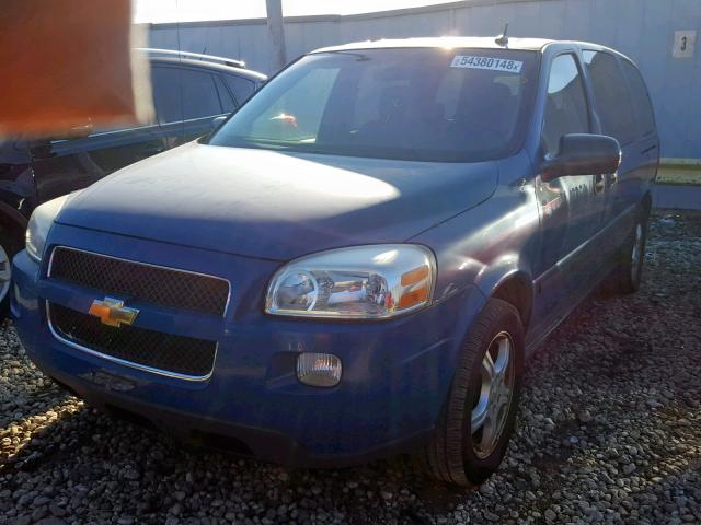 1GNDV23197D111689 - 2007 CHEVROLET UPLANDER L BLUE photo 2