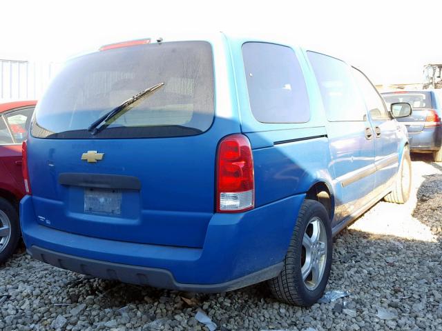 1GNDV23197D111689 - 2007 CHEVROLET UPLANDER L BLUE photo 4