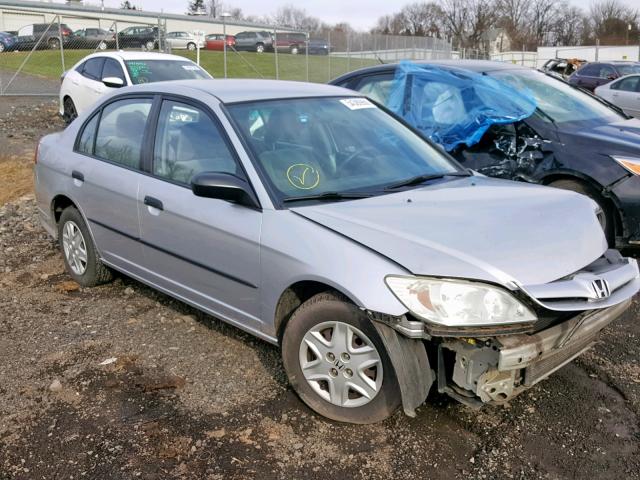 2HGES16304H538451 - 2004 HONDA CIVIC DX V SILVER photo 1