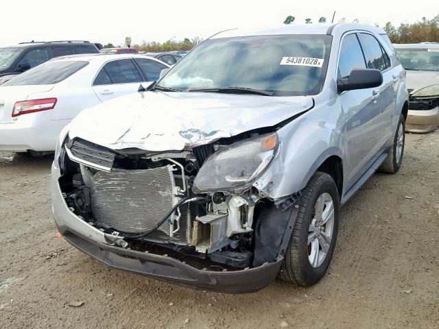 2GNALBEK7H1518776 - 2017 CHEVROLET EQUINOX LS SILVER photo 2