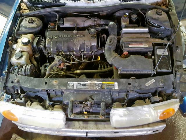 1G8ZF52842Z256849 - 2002 SATURN SL BLUE photo 7