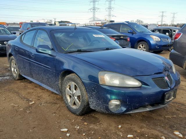 2G2WP522151337102 - 2005 PONTIAC GRAND PRIX GREEN photo 1