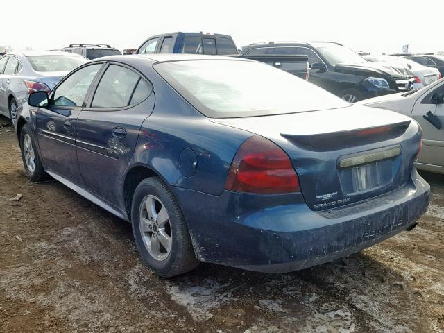 2G2WP522151337102 - 2005 PONTIAC GRAND PRIX GREEN photo 3