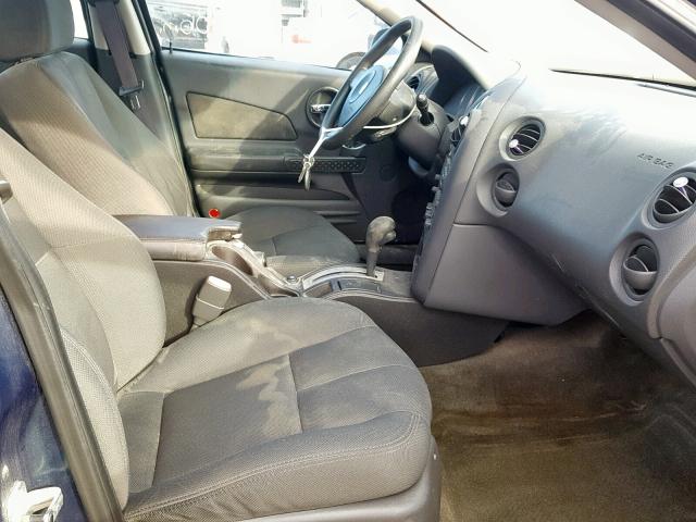 2G2WP522151337102 - 2005 PONTIAC GRAND PRIX GREEN photo 5