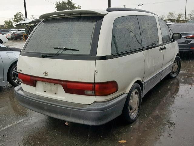 JT3AC14R1S1182206 - 1995 TOYOTA PREVIA LE WHITE photo 4