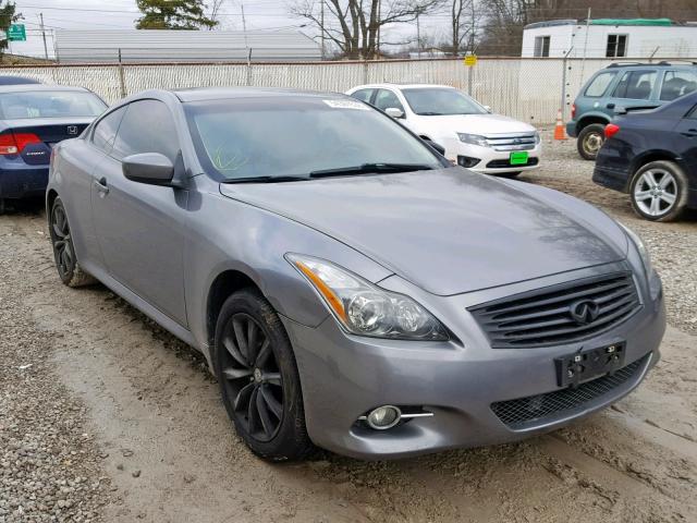 JN1CV6EL9CM471617 - 2012 INFINITI G37 GRAY photo 1