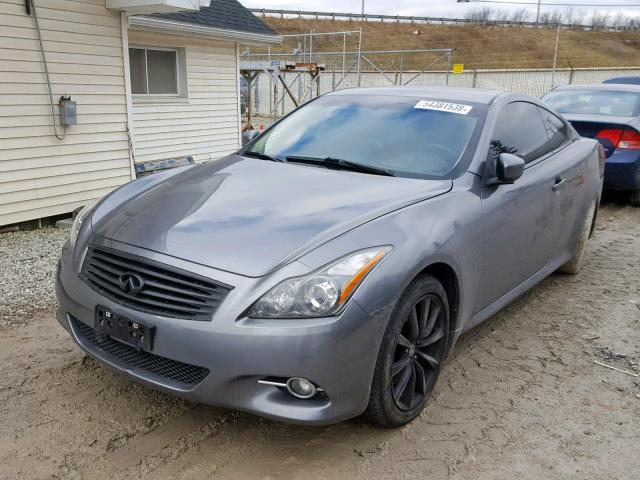 JN1CV6EL9CM471617 - 2012 INFINITI G37 GRAY photo 2