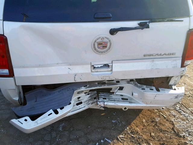 1GYEK63N86R152178 - 2006 CADILLAC ESCALADE L WHITE photo 9