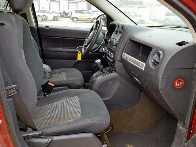 1C4NJDBB8ED591574 - 2014 JEEP COMPASS SP 红色 照片 5