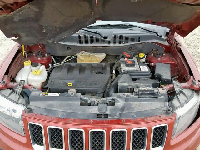 1C4NJDBB8ED591574 - 2014 JEEP COMPASS SP 红色 照片 7