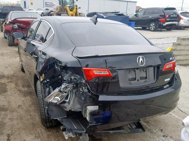 19VDE3F77DE300438 - 2013 ACURA ILX HYBRID BLACK photo 3