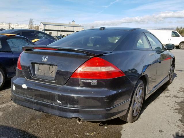 1HGCM82685A008514 - 2005 HONDA ACCORD BLACK photo 4