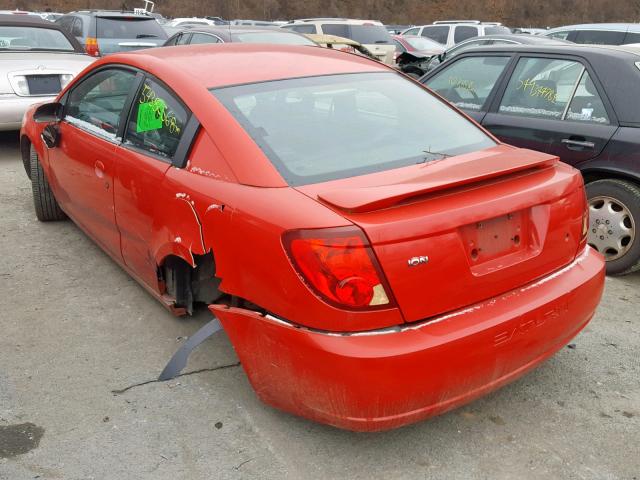 1G8AW12F54Z152426 - 2004 SATURN ION LEVEL RED photo 3