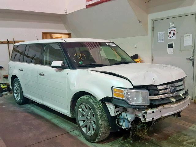 2FMDK52C19BA05313 - 2009 FORD FLEX SEL Սպիտակ լուսանկար 1