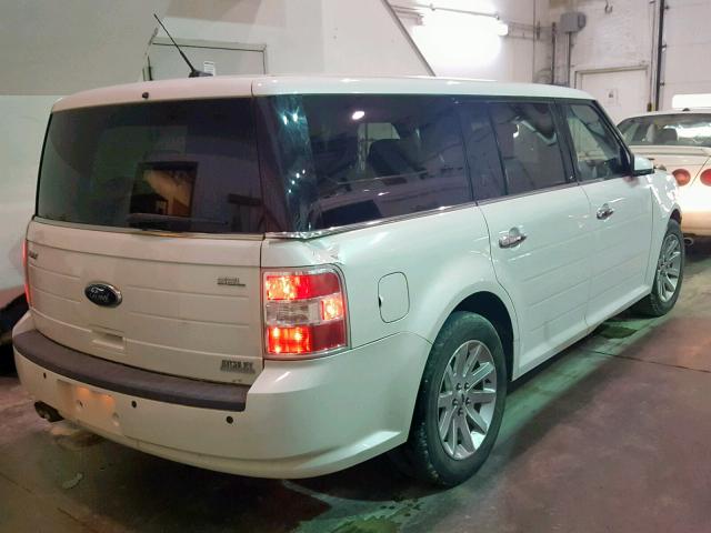 2FMDK52C19BA05313 - 2009 FORD FLEX SEL Սպիտակ լուսանկար 4