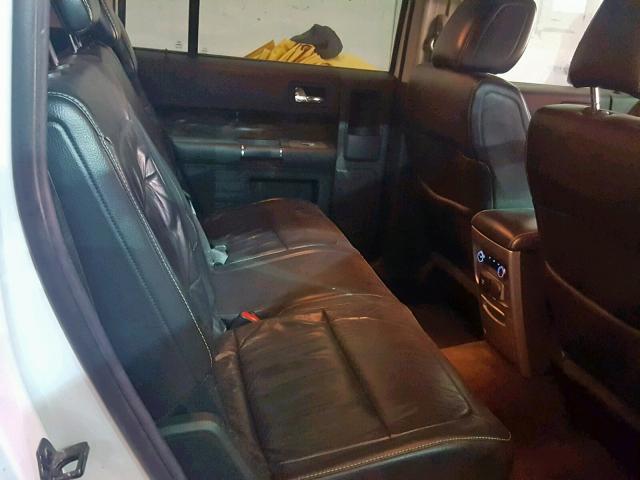 2FMDK52C19BA05313 - 2009 FORD FLEX SEL Սպիտակ լուսանկար 6