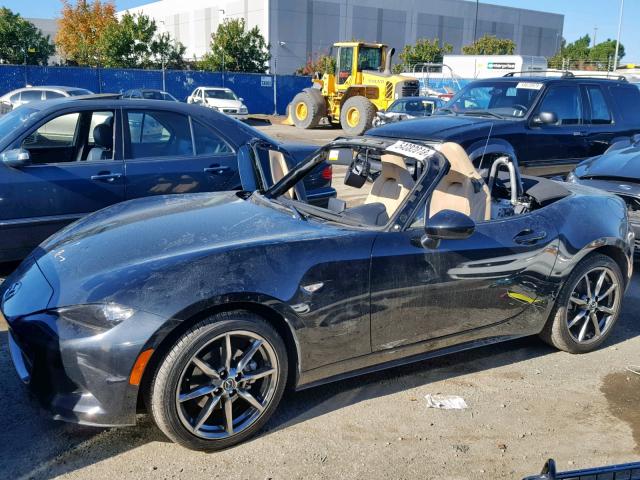 JM1NDAD74G0101172 - 2016 MAZDA MX-5 MIATA BLACK photo 2