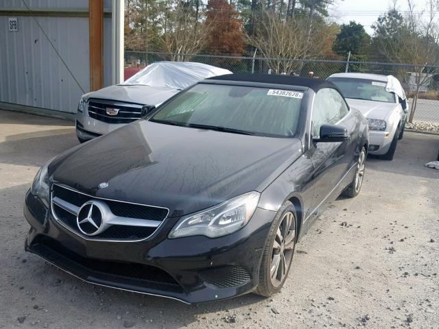 WDDKK5KF6EF223607 - 2014 MERCEDES-BENZ E 350 BLACK photo 2