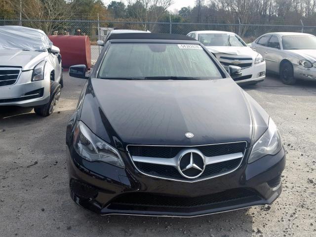 WDDKK5KF6EF223607 - 2014 MERCEDES-BENZ E 350 BLACK photo 9