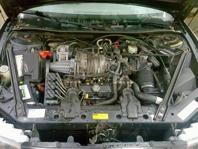 2G4WF5217W1504548 - 1998 BUICK REGAL GS BLACK photo 7