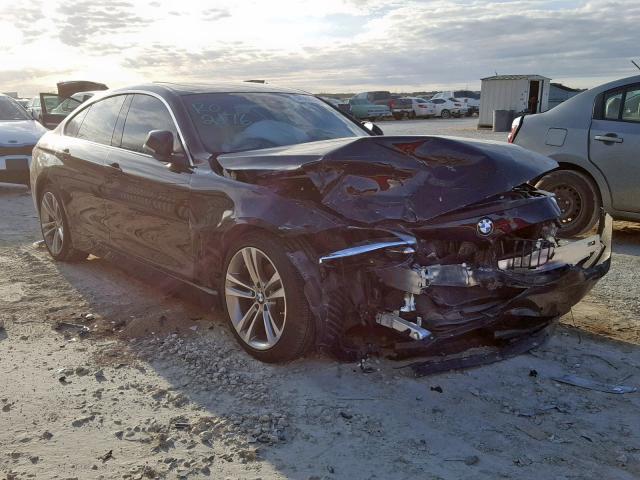 WBA4J1C51JBG78354 - 2018 BMW 430I GRAN BLACK photo 1