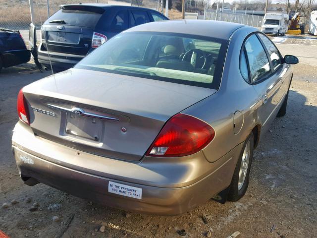 1FAFP55203G272403 - 2003 FORD TAURUS SES TAN photo 4