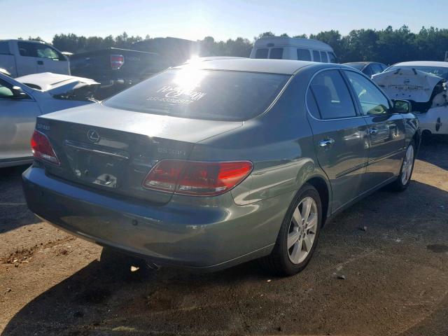 JTHBA30G165156627 - 2006 LEXUS ES 330 GRAY photo 4