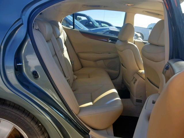 JTHBA30G165156627 - 2006 LEXUS ES 330 GRAY photo 6