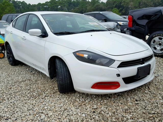 1C3CDFBB1ED719541 - 2014 DODGE DART SXT WHITE photo 1