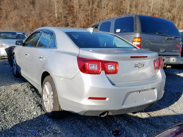 1G11E5SA4GF164229 - 2016 CHEVROLET MALIBU LIM 银色 照片 3