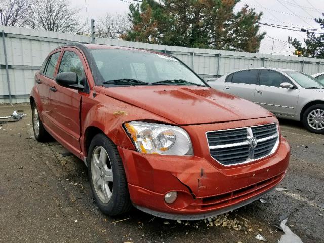 1B3HB48B48D548891 - 2008 DODGE CALIBER SX ORANGE photo 1