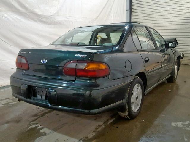 1G1NE52J32M719001 - 2002 CHEVROLET MALIBU LS 绿色 照片 4