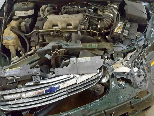 1G1NE52J32M719001 - 2002 CHEVROLET MALIBU LS 绿色 照片 7