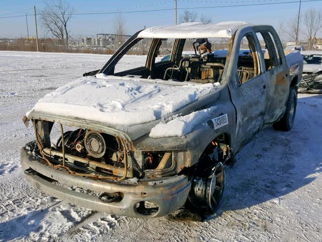 3D7KS28C25G790505 - 2005 DODGE RAM 2500 S ნაცრისფერი ფოტო 2