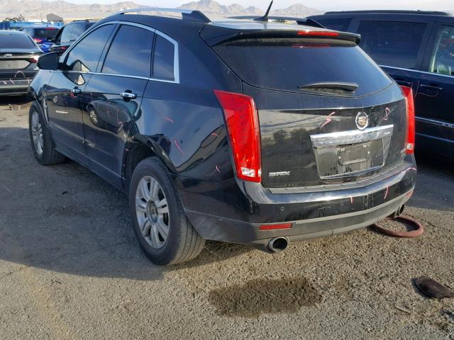 3GYFNAE38CS517624 - 2012 CADILLAC SRX LUXURY BLACK photo 3