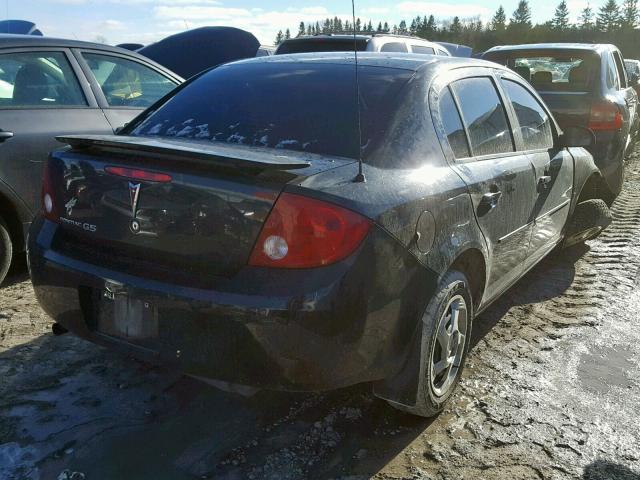 1G2AL55F377273882 - 2007 PONTIAC G5 SE BLACK photo 4