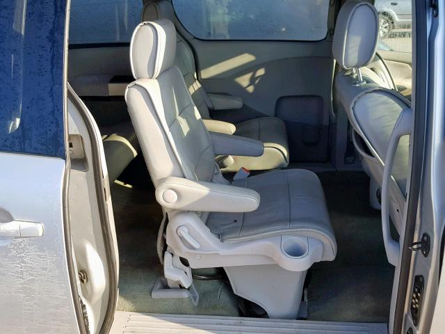 5N1BV28U66N108658 - 2006 NISSAN QUEST S SILVER photo 6