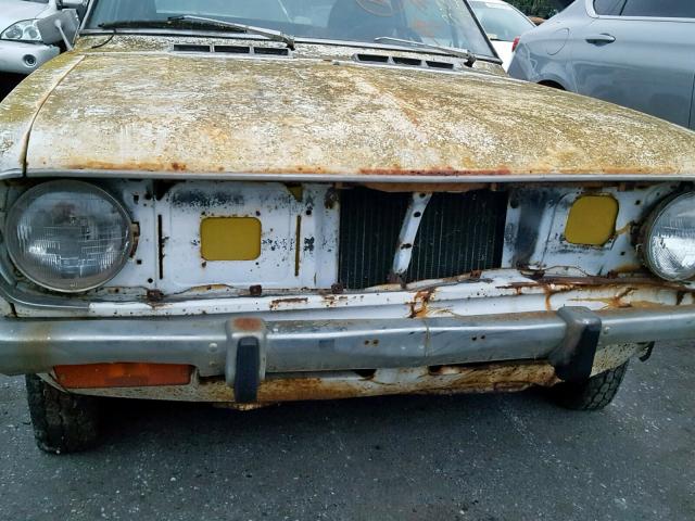 LB110907739 - 1971 DATSUN 210 WHITE photo 10