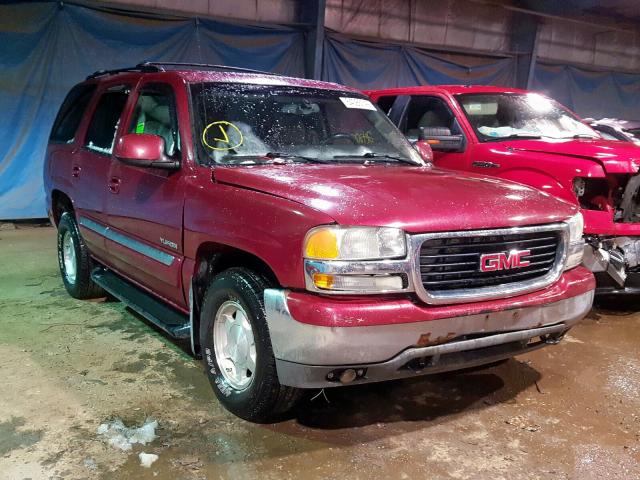 1GKEK13Z14J252828 - 2004 GMC YUKON RED photo 1