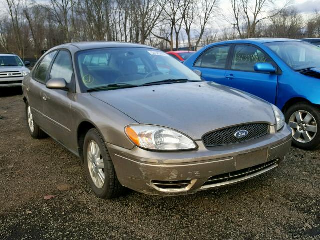 1FAFP56265A256369 - 2005 FORD TAURUS SEL BEIGE photo 1