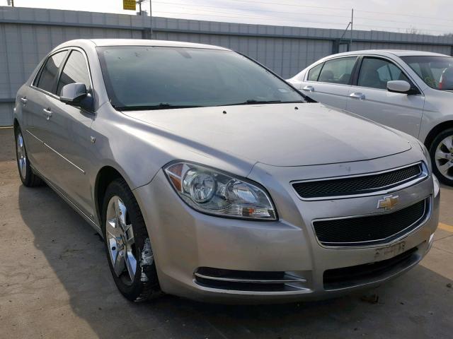 1G1ZH57B68F256858 - 2008 CHEVROLET MALIBU 1LT SILVER photo 1