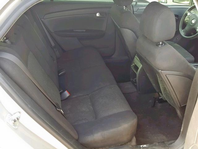 1G1ZH57B68F256858 - 2008 CHEVROLET MALIBU 1LT SILVER photo 6