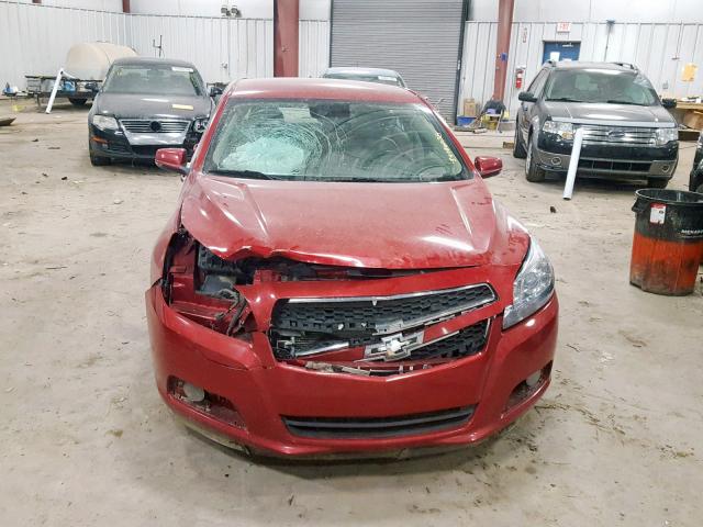 1G11G5SX9DF139773 - 2013 CHEVROLET MALIBU 3LT 红色 照片 9