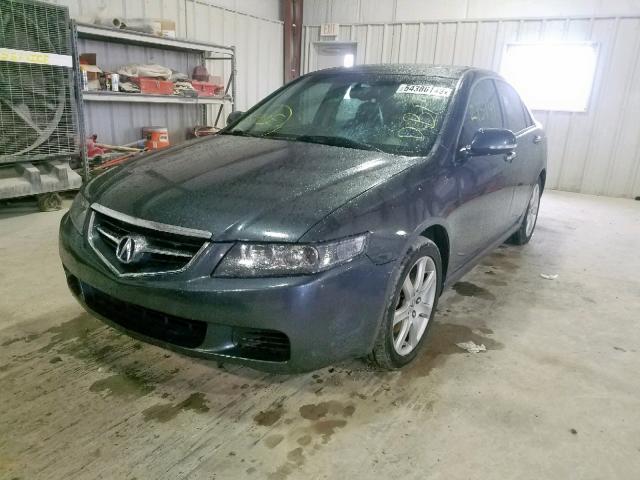 JH4CL96864C016678 - 2004 ACURA TSX GRAY photo 2