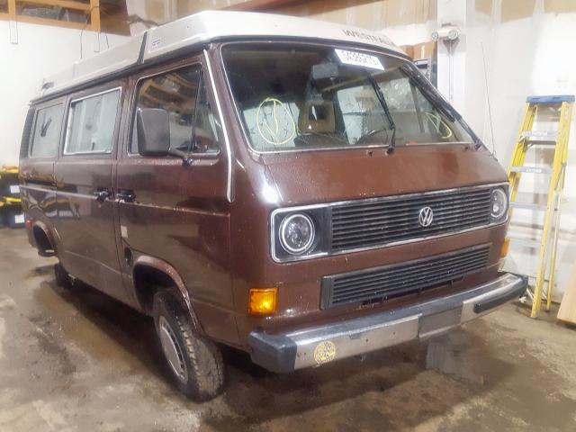 WV2ZB0255FH108992 - 1985 VOLKSWAGEN VANAGON CA BROWN photo 1