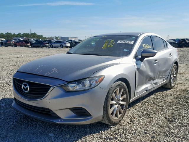 JM1GJ1U64E1127075 - 2014 MAZDA 6 SPORT SILVER photo 2