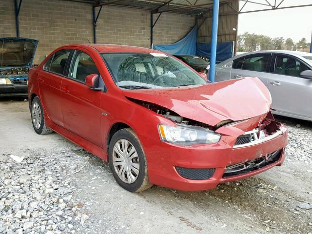 JA32U2FU7FU009569 - 2015 MITSUBISHI LANCER ES RED photo 1