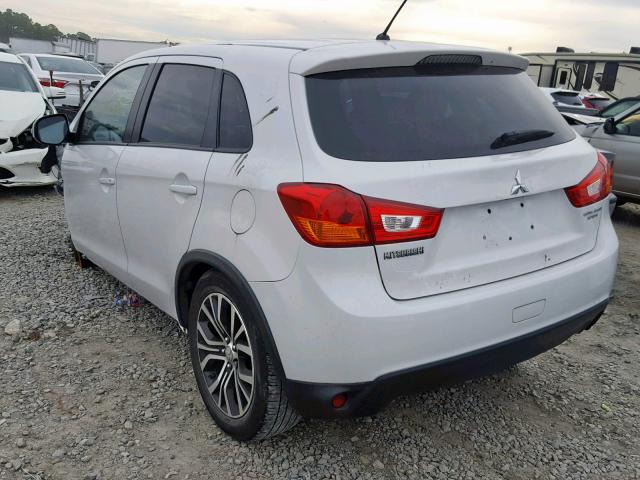 JA4AP3AUXGZ032229 - 2016 MITSUBISHI OUTLANDER WHITE photo 3