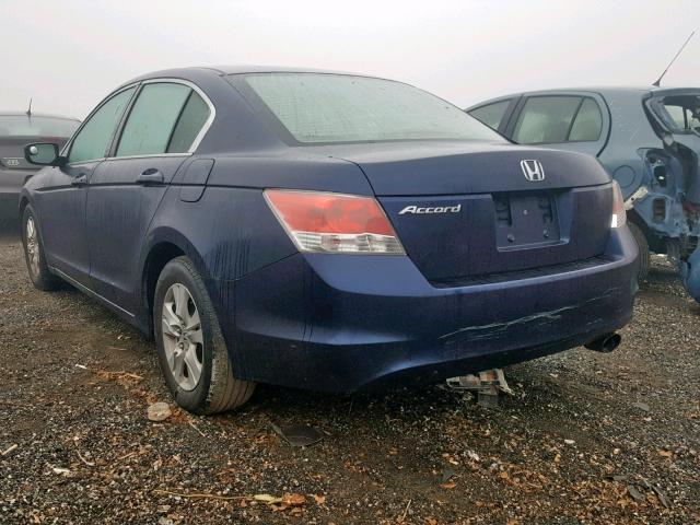 1HGCP26498A084728 - 2008 HONDA ACCORD LXP BLUE photo 3