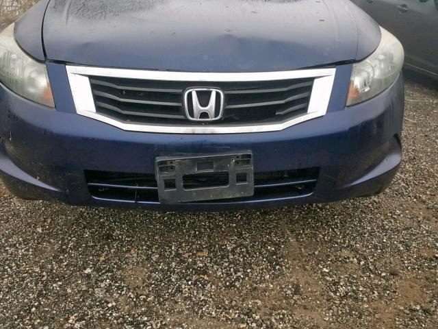 1HGCP26498A084728 - 2008 HONDA ACCORD LXP BLUE photo 9